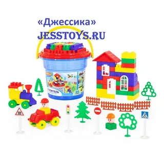 Конструктор Строитель в ведре (№37213)