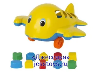 Самолет Кит с логическими фигурами (№У494)