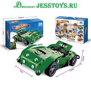 Конструктор металлический Hot Wheel «Халк» (№124-4)