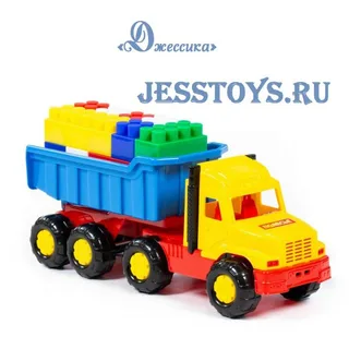 Автомобиль Фаворит с конструктором (№4239)
