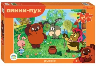 Пазл 24 элемента MAXI «Винни Пух»