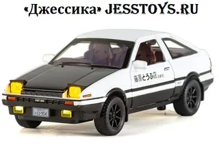 Модель металлическая Toyota Sprinter Trueno AE86 (№2407b)