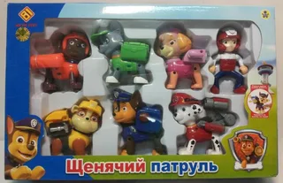Набор щенков 6 штук (№801Т)