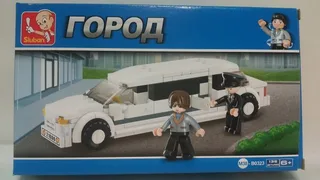 конструктор В0323 лимузин в коробке 23см.*14см.