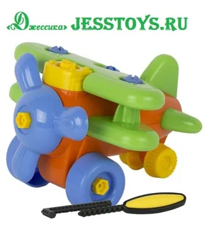 Конструктор малышам Самолет (№У828)