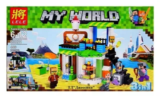 Конструктор Minecraft Кондитерская 3в1 (№33221)