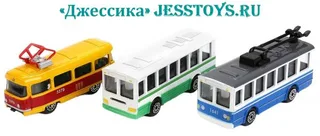 Модель металлическая Городской транспорт (№200-2)