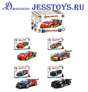 Конструктор "Гоночные машинки" (№C0313)