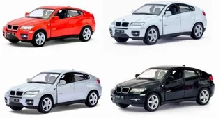 Модель металлическая BMW X6 (№KT5336D)